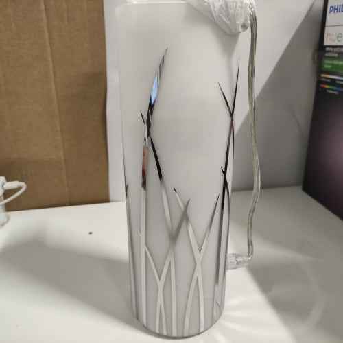 Retour client Ecost Lampe de table EGLO Rivato, 1 ampoule, moderne, élégante, en verre B