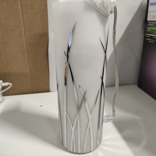 Retour client Ecost Lampe de table EGLO Rivato, 1 ampoule, moderne, élégante, en verre B