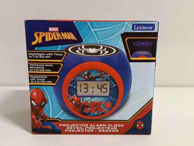 Retour client Ecost LEXiBOOK Réveil projecteur Spiderman Marvel avec fonction snooze et alarme