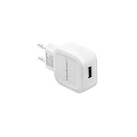 Chargeur secteur 12w  5 v  24 a  usb  blanc