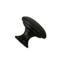 Bouton de meuble CONVEXE, Finition zamak noir