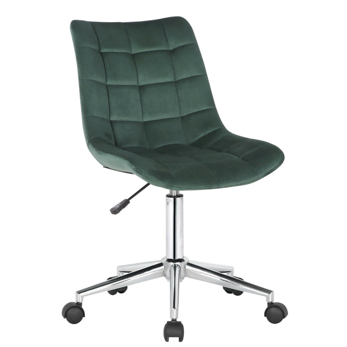 Chaise de bureau Medford - velours Vert