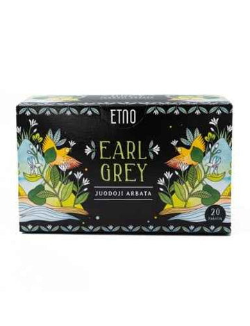 Etno black tea Earl Grey 40g (2gx20 pieces)