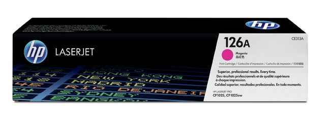 Cartouche d'encre magenta Hewlett-Packard 126A (CE313A)