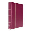 Padded Leatherette A4 Stockbook w/ 32 White Pages-6