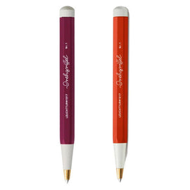 Drehgriffel #1 Black Ink Gel Twist Pen 0.5mm (Red) - 0