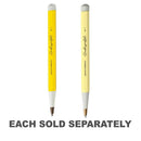 Drehgriffel R. Blue Ink Medium Twist Pen (Yellow)