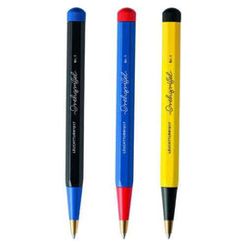 Drehgriffel Bauhaus #1 Twist Pen w/ Blue Ink