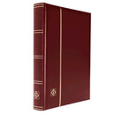 Padded Leatherette A4 Stockbook w/ 64 White Pages-7