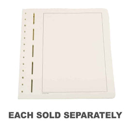 Blank Album Page w/ Country Inscription 12pk