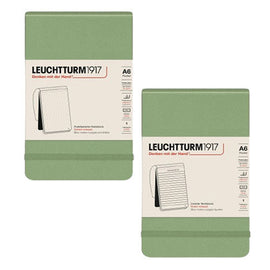 Reporter A6 184-Page Pocket Notepad (Sage) - 0