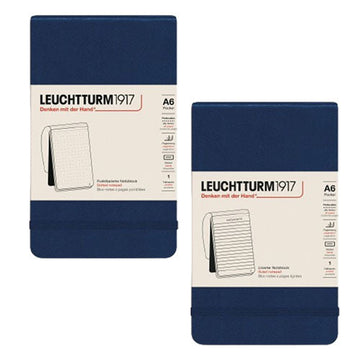 Reporter A6 184-Page Pocket Notepad (Navy) - 0