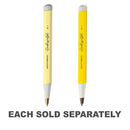 Drehgriffel Black Ink Gel Twist Pen 0.5mm (Yellow)-1