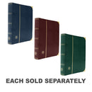 A4 Stockbook with Crocodile Cover & 64 Black Pages-1