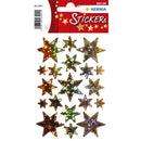 Herma 6-Pointed Stars Holographic Film Sticker Decor-5