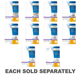 Herma File Spine Labels A4 25pc (White)