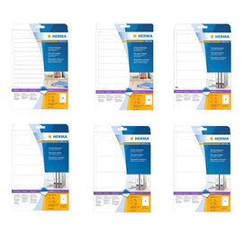 Herma File Spine Labels A4 25pc (White) - 0