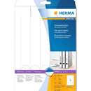 Herma File Spine Labels A4 25pc (White)-10