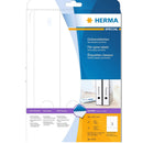 Herma File Spine Labels A4 25pc (White)-12