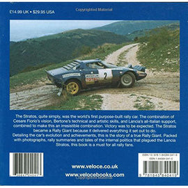 Lancia Stratos Rally Giants Book by Graham Robson - 0