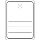 Herma Merch Tags with Eyelet and String 1000pc-5