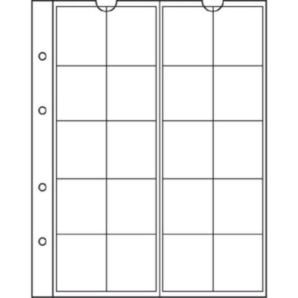Leuchtturm Numis Coin Sheets 5pk