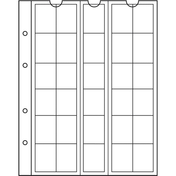 Leuchtturm Numis Coin Sheets 5pk