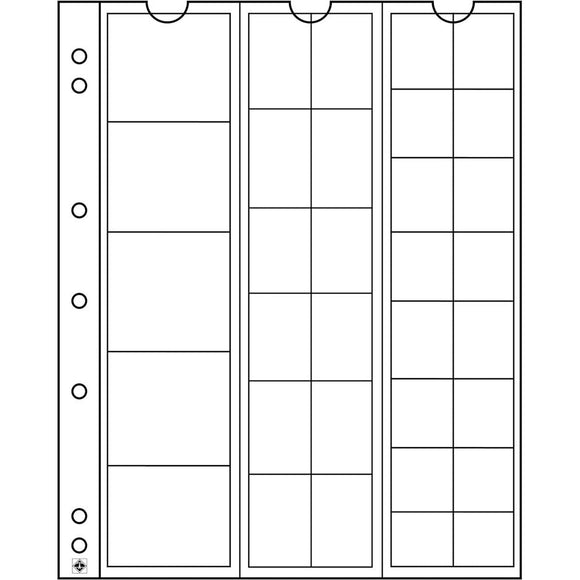 Leuchtturm Numis Coin Sheets 5pk