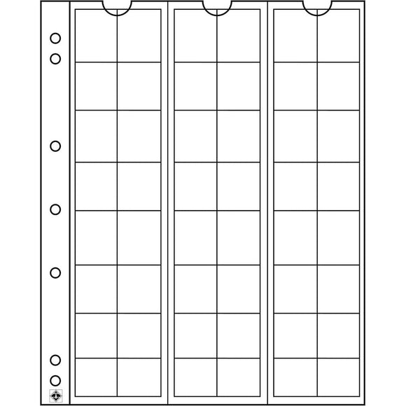 Leuchtturm Numis Coin Sheets 5pk