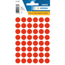Herma Luminous Round Sticker Labels (Red)-4