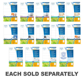 Herma Recycled Paper Labels A4 100pc (White)