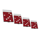 Leuchtturm Square-Spaced Coin Box (Smoke/Red)-3
