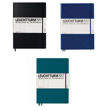 Leuchtturm HC Master Slim Plain Notebook A4+ - 0