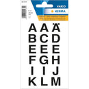 Herma Transparent Film Letter Sticker A-Z (Black)-4