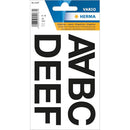 Herma Weatherproof Film Letter Sticker 33mm (Black)-5
