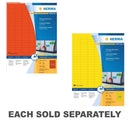 Herma Coloured Labels A4 100pc (25.4x10mm)-1