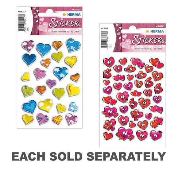 Herma Decor Heart Eyes Stone Sticker