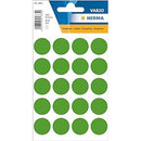 Herma Multi-Purpose Round Sticker Labels (Dark Green)-2