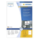 Herma Removable Labels A4 100pc (White)-5