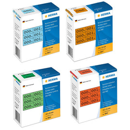 Herma Triplicate Number Labels 1000pc (10x22mm) - 0