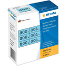 Herma Triplicate Number Labels 1000pc (10x22mm)-4