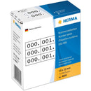 Herma Triplicate Number Labels 1000pc (10x22mm)-8