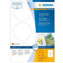 Herma Round Removable Labels 100pc (White)-3