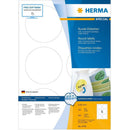 Herma Round Removable Labels 100pc (White)-6