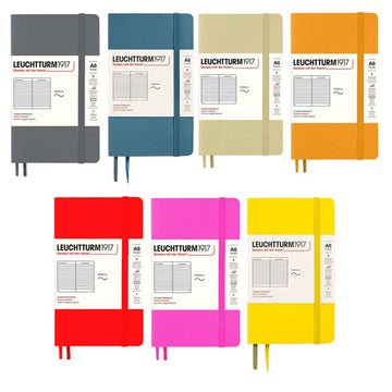 Leuchtturm Softcover Ruled Notebook A6 - 0