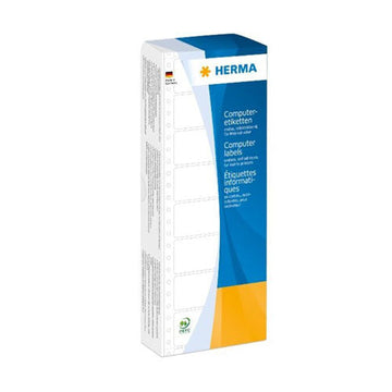 Herma Continuous Adhesive Computer Labels White - 0