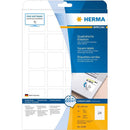 Herma Square Removable Labels 25pc (White)-3