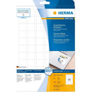 Herma Square Removable Labels 25pc (White)-4