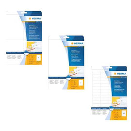 Herma Opaque Correction Labels A4 25pc White