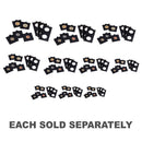 Leuchtturm Matrix Coin Holders 100pc (Black)-1